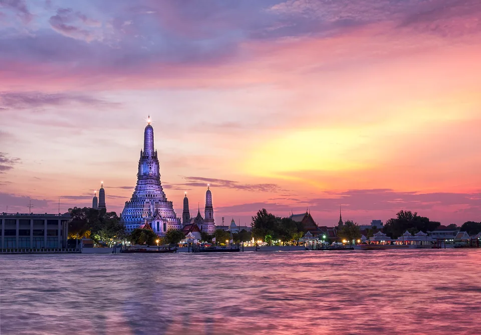 Purple Sunset, Bangkok