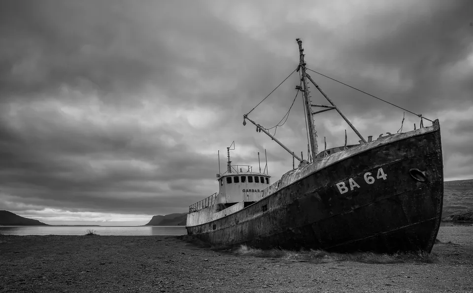 Wreckage, Iceland